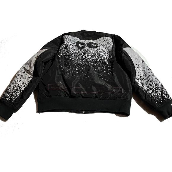 Cav Empt Speckles Bomber Jacket Size L Large Spellout - Picture 11 of 16